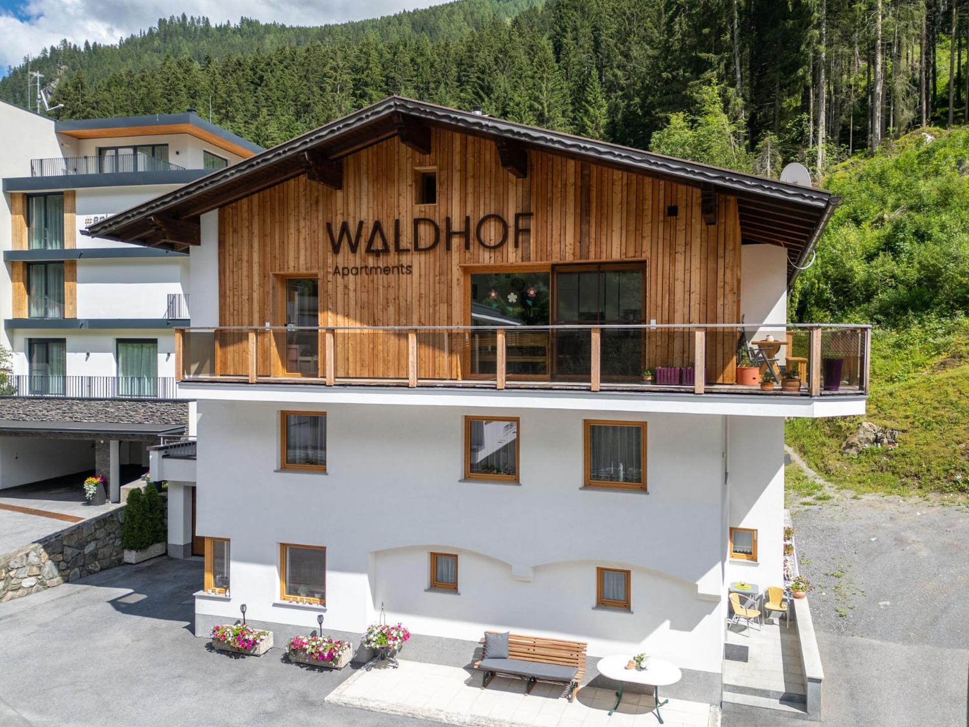 Haus Waldhof Hotell Ischgl Exteriör bild